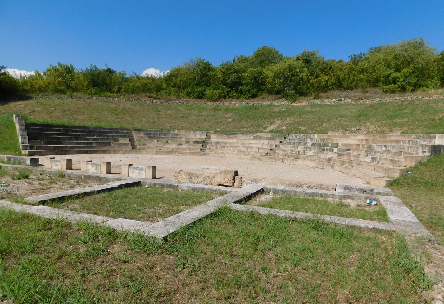 Ancient Theater of Mieza photo